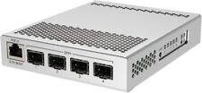 MikroTik 5-Port Desktop Switch 1 Gigabit Ethernet Port, 4 SFP+ 10Gbps Ports (... picture
