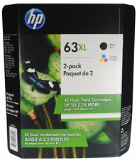 HP 63XL Black and 63XL Color Combo New Genuine picture