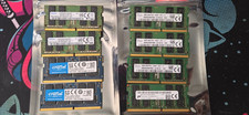 Lot of 16gb ddr4 2400 sodimm *8x Sticks-128gb total see description* picture