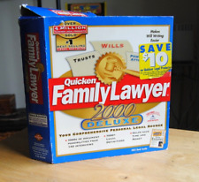 Quicken Family Lawyer 2000 Deluxe Windows 95 98 NT includes AOL 4.0 picture
