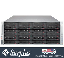 Supermicro CSE-847BE1C-R1K28LPB 4U 36Bay Server Chassis 2x 1280W BPN-SAS3-846EL1 picture