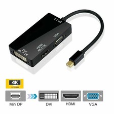 LOT Thunderbolt/Mini Display Port/DP to VGA/HDMI/DVI Adapter For Macbook Pro Air picture