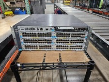 HPE Aruba 5406R zl2 Chassis J9850A w/ 2x PSUs; 2x J9827A; 3x J9986A; 1x J9637A picture