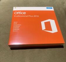 Microsoft Office 2016 Windows Professional Plus New/Sealed DVD + Key picture