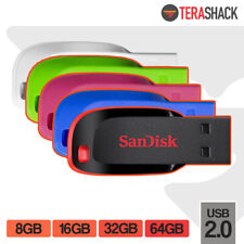 SanDisk Cruzer Blade Flash Drive 8GB 16GB 32GB 64GB USB 2.0 Pen Memory Stick picture