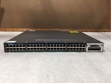 Cisco WS-C3560X-48P-L V04 48-Port Switch w/ C3KX-NM-1G + (2) C3KX-PWR-350WAC picture