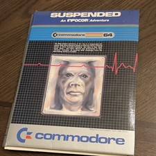 Infocom SUSPENDED Commodore 64 C64 Game Complete Disk Map Manual Robot Cards  picture