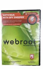 NEW 2011 Webroot Antivirus with Spy Sweeper (PC, Personal Edition) Sealed  picture