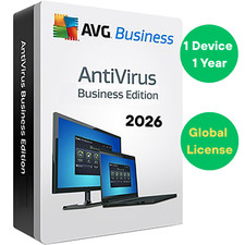 AVG AntiVirus Business Edition 2026, 1 Device / 1 Year (Global Activation Code) picture