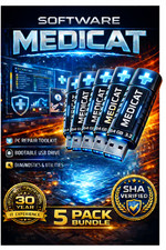 MediCat Bootable PC Repair Recovery Toolkit | System Rescue Boot Dr | 5 Pack picture