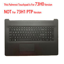 New For HP 17BY 17-BY 17-CA Palmrest Keyboard Touchpad L48409-001 L22751-001 USA picture