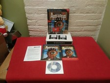 Anti-virus Deluxe Computer Software Floppy Disc Vintage 1998 Dr. Solomon's Vtg picture