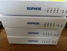 Lot of 4 Sophos Firewall Network Security Appliances with Power Adapters picture