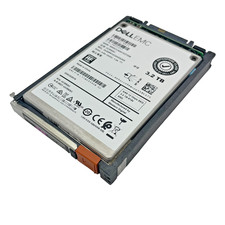 Dell EMC 3.2TB SAS SSD 12Gb/s 0B35347 Isilon Caddy Grade D 50K-70K POH picture