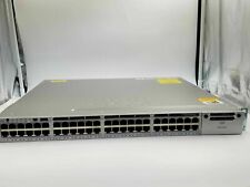 Cisco WS-C3850-48P-L  48 Ports Managed Network Switch w/ Lan baseSERVICE LICENSE picture
