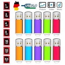 USB Flash Drive 10 Pack USB 2.0 Memory Stick 1GB 2GB 4GB 8GB 16GB 32GB 64GB Lot picture