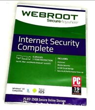 Webroot Internet Security Complete | 1 YR | 5 PC/MAC picture