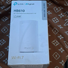 TP-LINK Aginet HB610 BE11000 Wi‑Fi 7 Tri‑Band EasyMesh MLO AP White picture