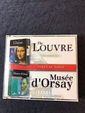 THE LOUVRE & MUSEE D'ORSAY Montparnasse CD-ROM Museum Virtual Visit NEW Y2K picture