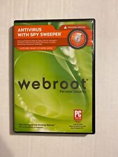 Webroot Antivirus with Spy Sweeper Personal Edition W/K#s picture