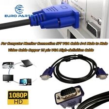 For Computer Monitor Connection 5 FT VGA Cable 3+6 1080P Male Video Cable 15 PIN picture