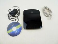 Cisco Lynksys E1200 Wireless N Router + AC Adapter+Cable+Software Disk Bundle picture