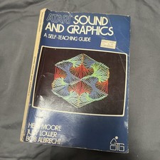 ATARI - Sound and Graphics - A Self Teaching Guide - Vintage 1982 - Rare picture