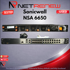 SonicWall NSA 6650 Firewall Security Appliance 1RK39-0CB picture