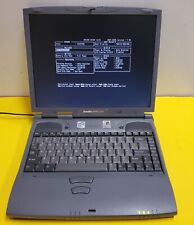 Nice Vintage Toshiba Satellite 4090XDVD Laptop Intel Celeron 400Mhz - Powers On picture