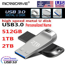 Personalized Name 1TB/2TB USB Flash Drive Thumb U Disk Memory Stick PC Storage picture