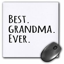 3dRose Best Grandma Ever - Gifts for Grandmothers - grandmom - grandmama - black picture