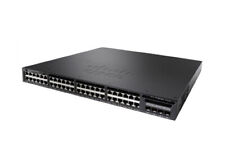 Cisco WS-C3650-48FS-E 3650 48 Port 10/100/1000Base-T PoE+ Switch 1 Year Warranty picture