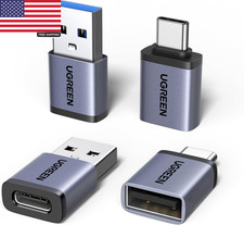 UGREEN USB to USB C Adapter & USB C to USB Adapter Combo 4-Pack, 10Gbps Type C U picture