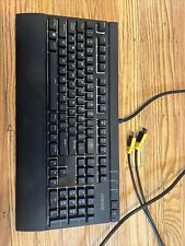 Corsair Strafe RGB Mechanical Gaming Keyboard Cherry MX Silent Red CH-9000121-NA picture