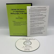 Allen J Hubin / Crime Fiction IV: A Comprehensive Bibliography 1749-2000- CD ROM picture