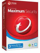 trend micro maximum security 2024 3 Devices 1 Year - Fast Delivery  picture