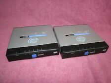 Pair Linksys SD2005 5-Port 10/100/1000 Gigabit Switch NO AC ADAPTER ( Lot 2pcs ) picture