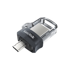 SanDisk 64GB Ultra Dual Drive m3.0 micro-USB USB 3.0 Flash Drive SDDD3-064G-A46 picture