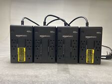 Amazon Basics ABST400 400VA 255W Surge Protector Battery Backup LOT OF 4 TESTED picture