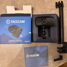 Elgato Facecam MK.2 1080p60 HDR Webcam 20WAC9901 w/ Desk Clamp Arm & Box picture