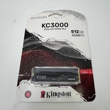 New Kingston 2280mm KC3000 512GB M.2 NVMe Gen 4.0 x 4 SSD picture