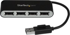 StarTech.com 4 Port USB Hub USB-A 2.0 Mini Hub Bus-powered ST4200MINI2 picture