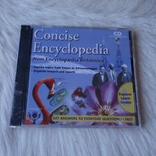 CONCISE ENCYCLOPEDIA PC CD-ROM Encyclopaedia Britannica CD-ROM 2004 OUT OF PRINT picture