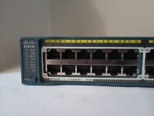 Cisco WS-C2960S-48FPS-L 48 Port PoE+ Gigabit Network Switch  picture