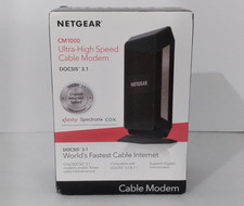 Netgear CM1000 Nighthawk DOCSIS 3.1 Cable Modem for Cox Spectrum XFinity NIB picture