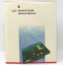 Apple Macintosh Family Hardware Reference Book 1988 *Hardcover *VERY CLEAN *NICE picture