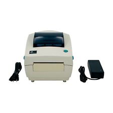 Zebra LP2844-Z Direct Thermal Label Printer USB Serial Parallel with AC Adapter picture