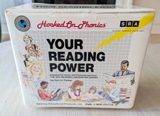 Hooked on Phonics Your Reading Power SRA 1992 Cassette Set Missing 2 Cards picture