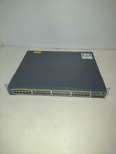 Cisco Catalyst 2960S WS-C2960S-48FPS-L V04 48 Port PoE+ Gigabit Network Switch picture