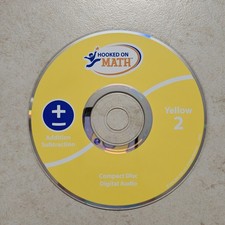 Hooked On Math Addition Subtraction Yellow 2 Audio CD (2005) #2565 picture